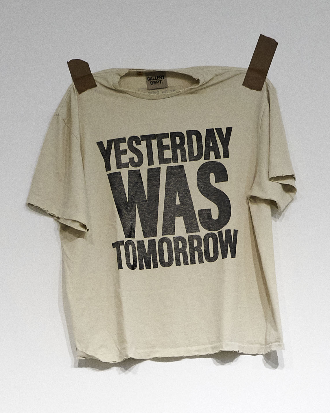 YESTERDAY WAS TOMORROW TEE